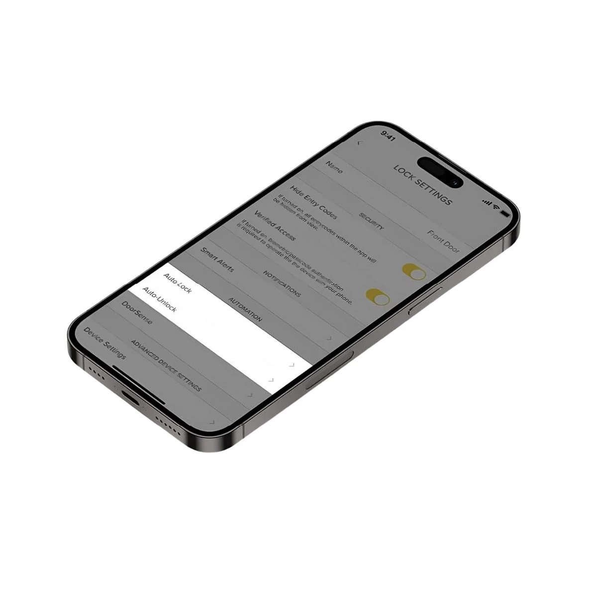 Yale Unity Smart Screen Door Lock - Matte Black 6 Yale Unity Smart Screen Door Lock - Matte Black - Image 4