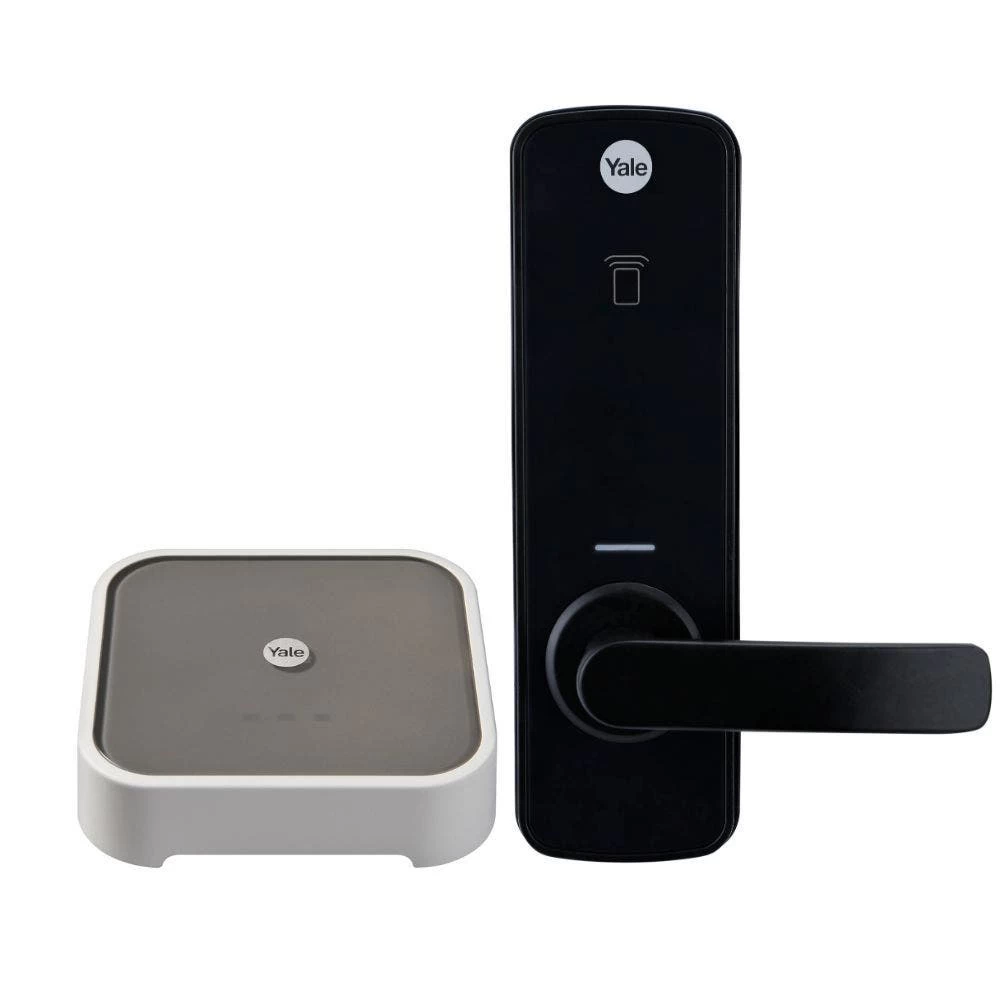 Yale Unity Entrance Smart Dead Lock With Connect Plus Bridge - Matte Black 3 Yale Unity Entrance Smart Dead Lock With Connect Plus Bridge - Matte Black