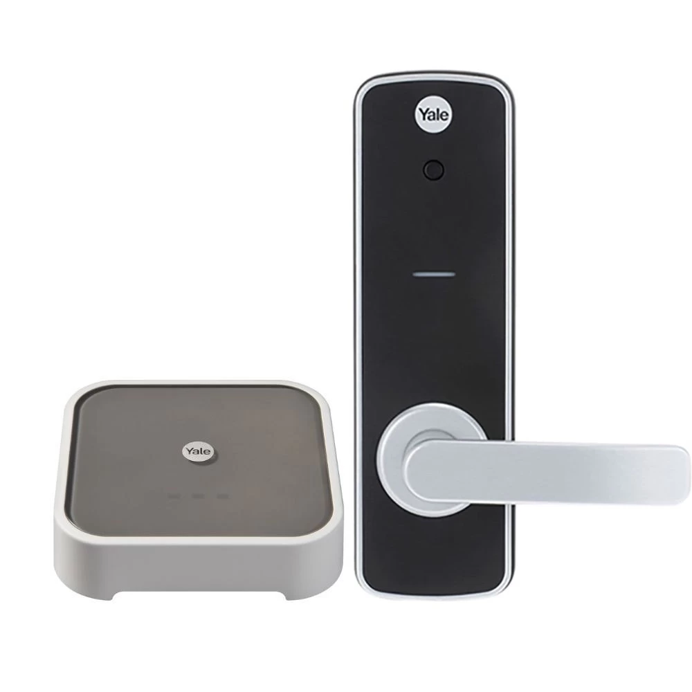 Yale Unity Entrance Smart Dead Lock With Connect Plus Bridge - Silver 3 Yale Unity Entrance Smart Dead Lock With Connect Plus Bridge - Silver