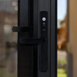 Yale Unity Smart Screen Door Lock - Matte Black 10 Yale Unity Smart Screen Door Lock - Matte Black -Security Door Locks lwyurssdl1 6 3