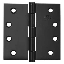 McCallum S234 Ball Bearing Fixed Pin Butt Hinge - Satin Stainless Steel - 100x100x2.5mm