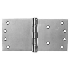 McCallum S241 Ball Baring Fixed Pin Wide Throw Butt Hinge - Satin Stainless Steel - 100x200x3mm