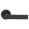 Dormakaba Vision 8300/14 Privacy Lever Set On Round Rose Inc Latch - Black -Security Door Locks mdz 888 14 pv blk 1