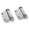 Metlam 209 Toilet Partition Hold Open Spring Hinge - Satin Stainless Steel -Security Door Locks ml209hosss 1