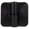 Metlam Designer Moda Toilet Partition Spring Hinge - Right Hand - Black -Security Door Locks mlmodahinge rh blk 1