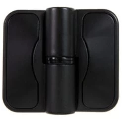 Metlam Designer Moda Toilet Partition Spring Hinge - Right Hand - Black