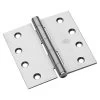 Novas Fixed Pin Butt Hinge - Satin Stainless Steel - 100x100x2.5mm -Security Door Locks nh05 1010btfpss 1