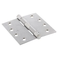 Novas Loose Pin Butt Hinge - Satin Chrome - 100x100x2.5mm