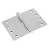 Novas Fixed Pin Wide Throw Butt Hinge - Satin Stainless Steel - 100x150x3.2mm -Security Door Locks nh05 1015032btfpss 1