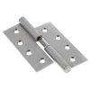 Novas Lift Off Butt Hinge - Right Hand - Satin Stainless Steel - 100x75x2.5mm -Security Door Locks nh05 107525btlor sss 1