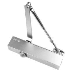 Novas 1500 Door Closer - Silver - Size 2-5