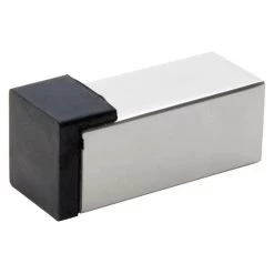 Novas NH700 Door Stop - Wall Mounted - Satin Stainless Steel