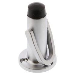 Novas G36 Door Stop And Holder - Wall Mounted - Satin Chrome