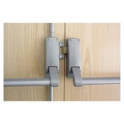 Briton B377E Double Door Panic Exit Device - Silver