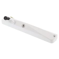 Pacific HA-02 Awning Window Locking Winder With Stainless Steel Chain - White