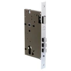 Parisi 2200 Euro 60mm Backset Mortice Lock - Satin Chrome
