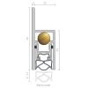 Raven RP38Si Automatic Door Bottom Seal - Clear Anodised Aluminium 1 Raven RP38Si Automatic Door Bottom Seal - Clear Anodised Aluminium -Security Door Locks rp38si 1
