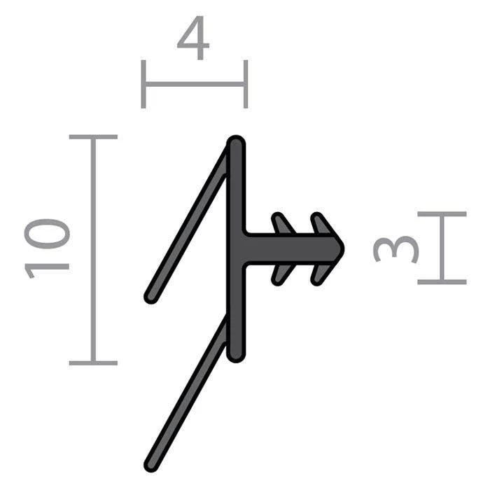 Raven RP670 Perimeter Seal - Black 3 Raven RP670 Perimeter Seal - Black