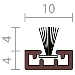 Raven RP69 Perimeter Seal - Bronze