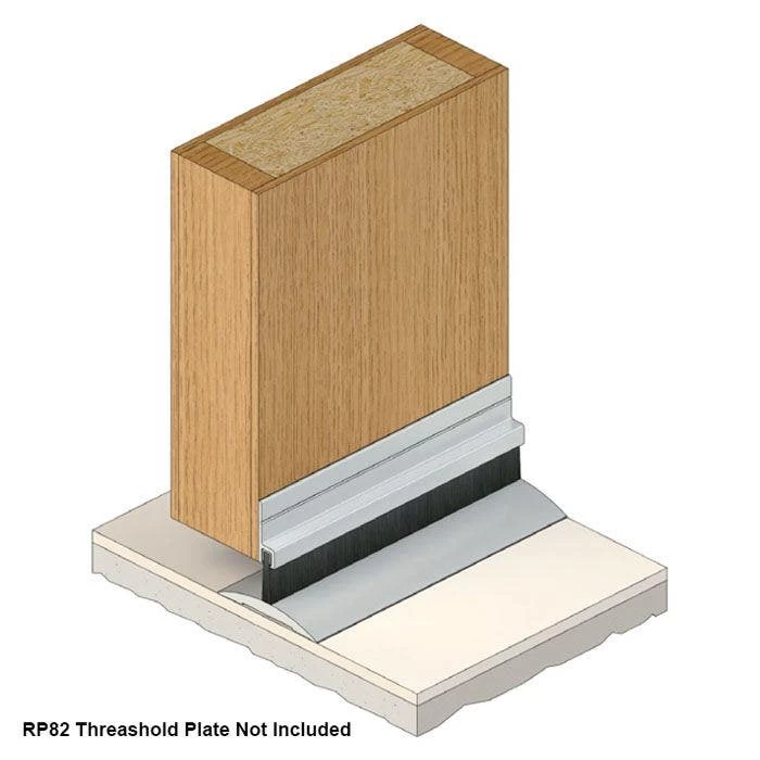 Raven RP74 Brush Seal 13mm - Clear Anodised Aluminium 4 Raven RP74 Brush Seal 13mm - Clear Anodised Aluminium - Image 2