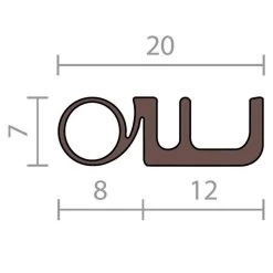 Raven RP7 Perimeter Seal -Single Door Set - 1 X 1000mm X 2 X 2100mm