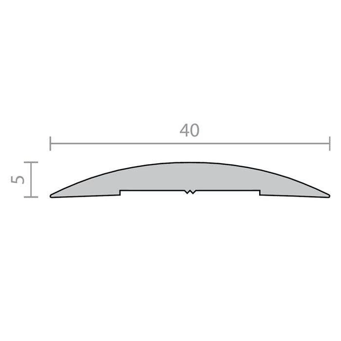 Raven RP82 Threshold Plate 5mm - Clear Anodised Aluminium 3 Raven RP82 Threshold Plate 5mm - Clear Anodised Aluminium