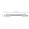 Raven RP96 Threshold Plate 3mm - Clear Anodised Aluminium