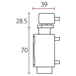 Sabre 732 Door Closer - Silver -Security Door Locks sab dc732 sil 6