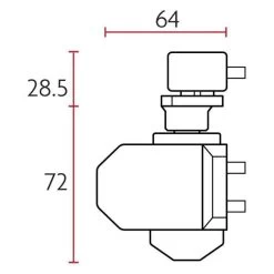 Sabre 770 Door Closer - Silver -Security Door Locks sab dc770 sil 6