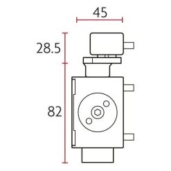 Sabre 836 Door Closer - Silver -Security Door Locks sab dc836 sil 6