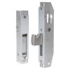 Sabre 591 Sliding Deadlock Primary Lock - Satin Chrome -Security Door Locks sab dl591 sc 1