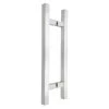 Sabre 1145 Entrance Pull Handle Set - Satin Stainless Steel - 450mm -Security Door Locks sab eh1145 450 sss 1