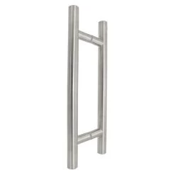 Sabre 1195 Entrance Pull Handle Set - Satin Stainless Steel - 450mm