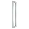 Sabre 1213 Entrance Handle Set - Satin Stainless Steel - 600mm -Security Door Locks sab eh1213 600 sss 1