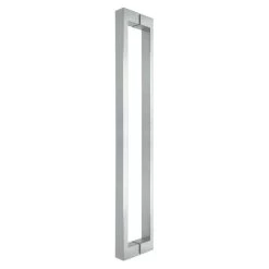 Sabre 1213 Entrance Handle Set - Satin Stainless Steel - 600mm