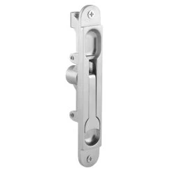 Sabre Flush Bolt Aluminum - Satin Chrome - 300mm -Security Door Locks sab fb a 300 ca 4