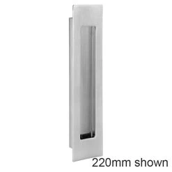 Sabre FP01 Flush Pull - Satin Stainless Steel - 520mm - *RUN OUT*