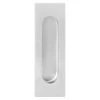 Sabre 120mm Square Flush Pull - Satin Stainless Steel -Security Door Locks sab fp03 120 sss 1