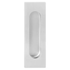 Sabre 120mm Square Flush Pull - Satin Stainless Steel