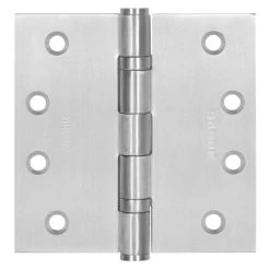Sabre Ball Bearing Butt Hinge - Satin Stainless Steel - 100x100x2.5mm