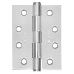 Sabre Fixed Pin Butt Hinge - Satin Stainless Steel - 100x75x2.5mm