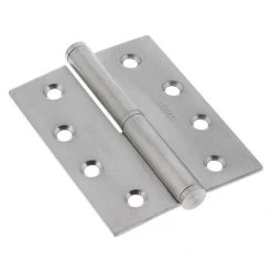 Sabre Lift-off Hinge - Right Handed - Satin Stainless Steel - 100x75x2.5mm -Security Door Locks sab h10075lor sss 2
