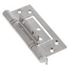 Sabre Heavy Duty Fast Fix Wrap Around Hinge - Satin Stainless Steel - 125x86mm -Security Door Locks sab h104ffbb sss 1