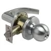 Sabre KL410 Key In Lever (int) / Knob (ext) Storeroom Set - Satin Chrome -Security Door Locks sab kl410 70 sc 1
