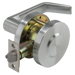 Sabre L506 Lever (int) / Blank (ext) Lever Set - Satin Chrome