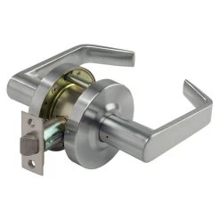 Sabre LL502 Lever Passage Set - Satin Chrome