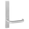 Sabre Narrow Plate External Lever Only Plate - Satin Stainless Steel -Security Door Locks sab nss clo h01 ss 1