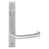 Sabre Narrow Plate Internal Turn & Lever - Satin Stainless Steel -Security Door Locks sab nss vtl h01 ss 1