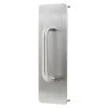 Sabre 300x100mm Concealed Fix Pull Plate With 150x16mm D Pull Handle - Satin Stainless Steel