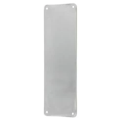 Sabre Sabe 300x100mm Push Plate Visible Fix - Satin Stainless Steel